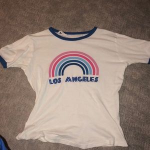 Urban Outfitters “Los Angeles” rainbow shirt